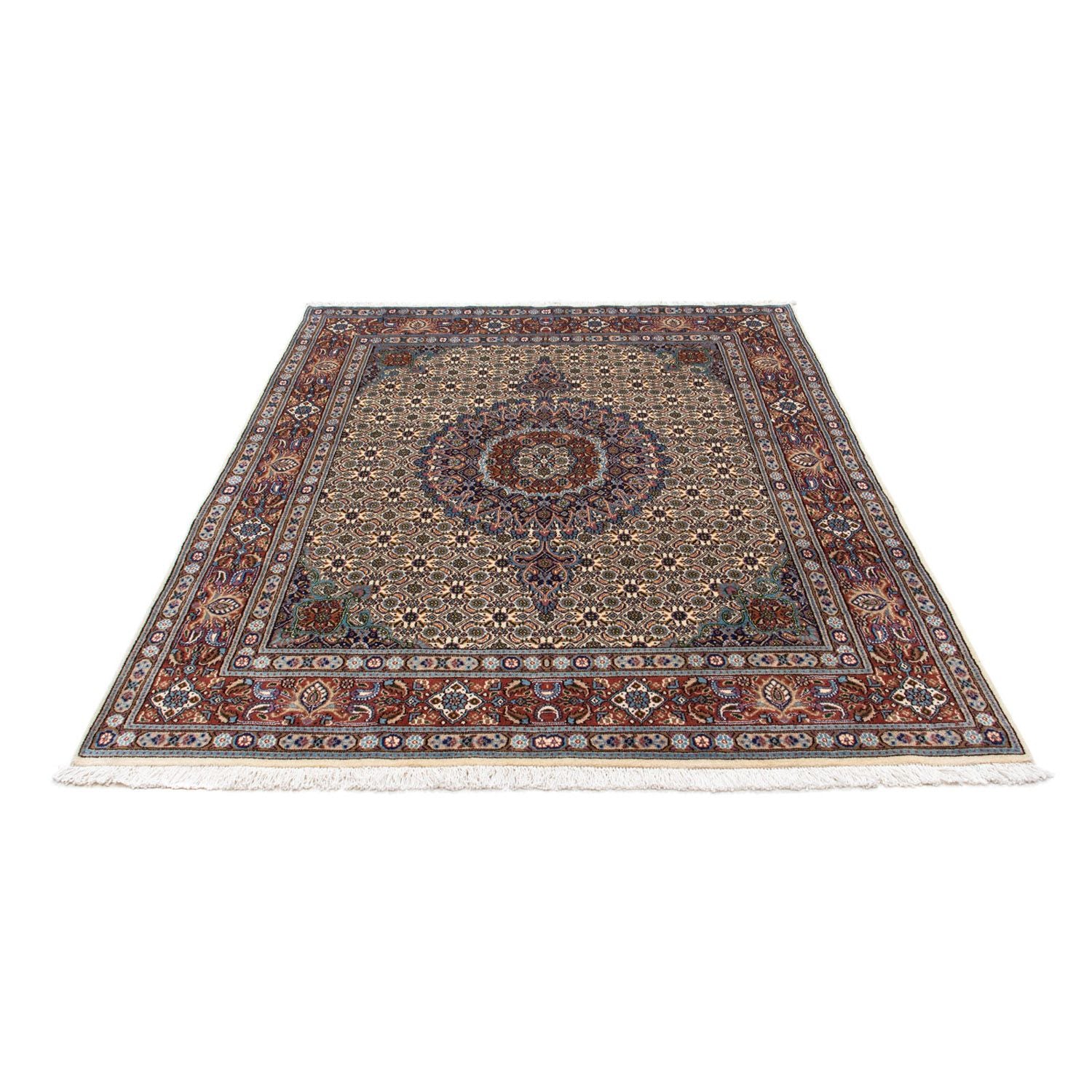 Alfombra persa - Clásica - 192 x 148 cm - beige