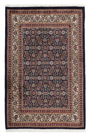 Alfombra persa - Clásica - 148 x 96 cm - azul oscuro