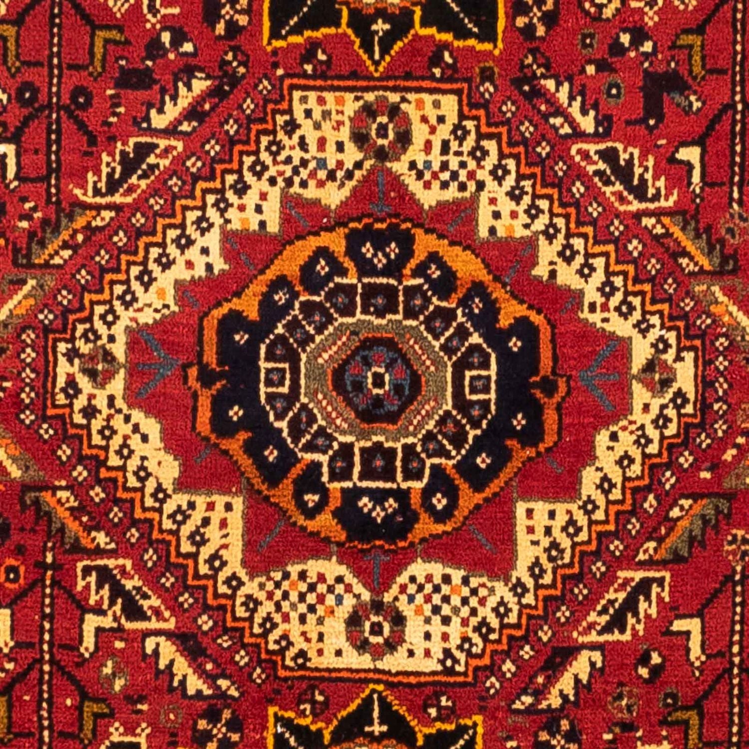 Alfombra persa - Nómada - 285 x 173 cm - rojo oscuro