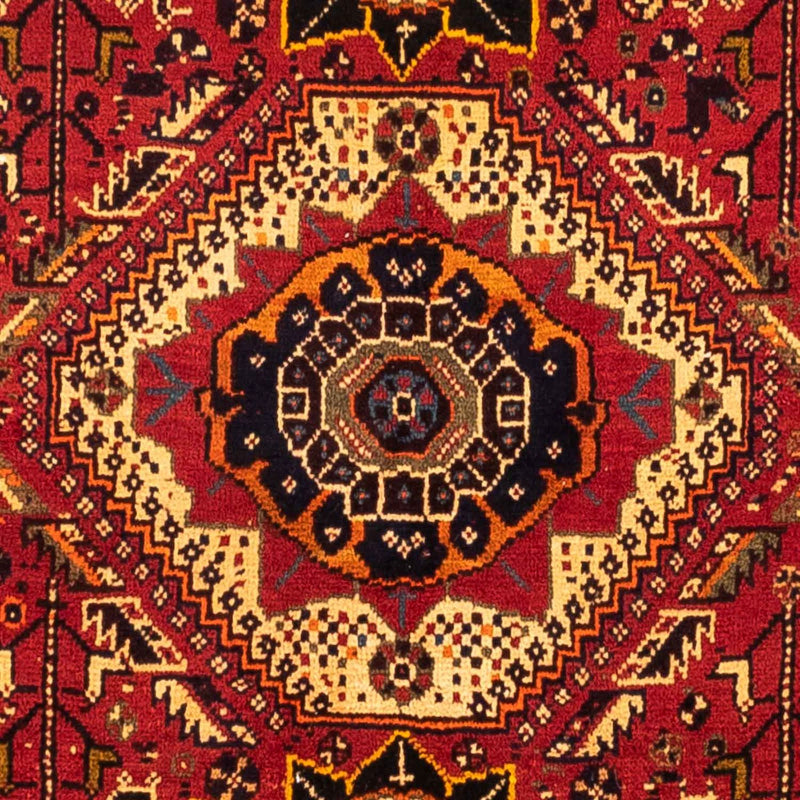 Alfombra persa - Nómada - 285 x 173 cm - rojo oscuro