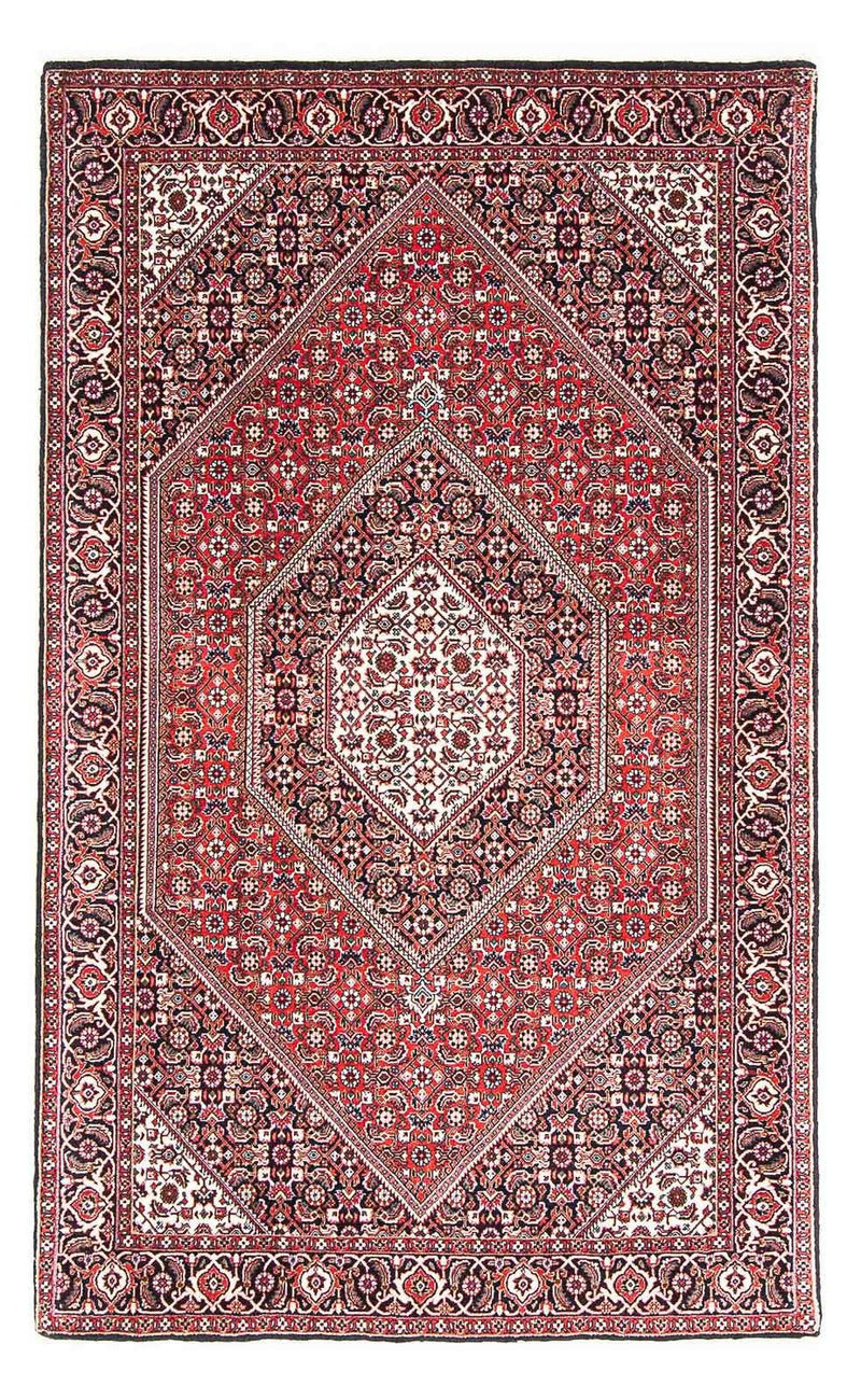 Alfombra persa - Bidjar - 180 x 113 cm - rojo