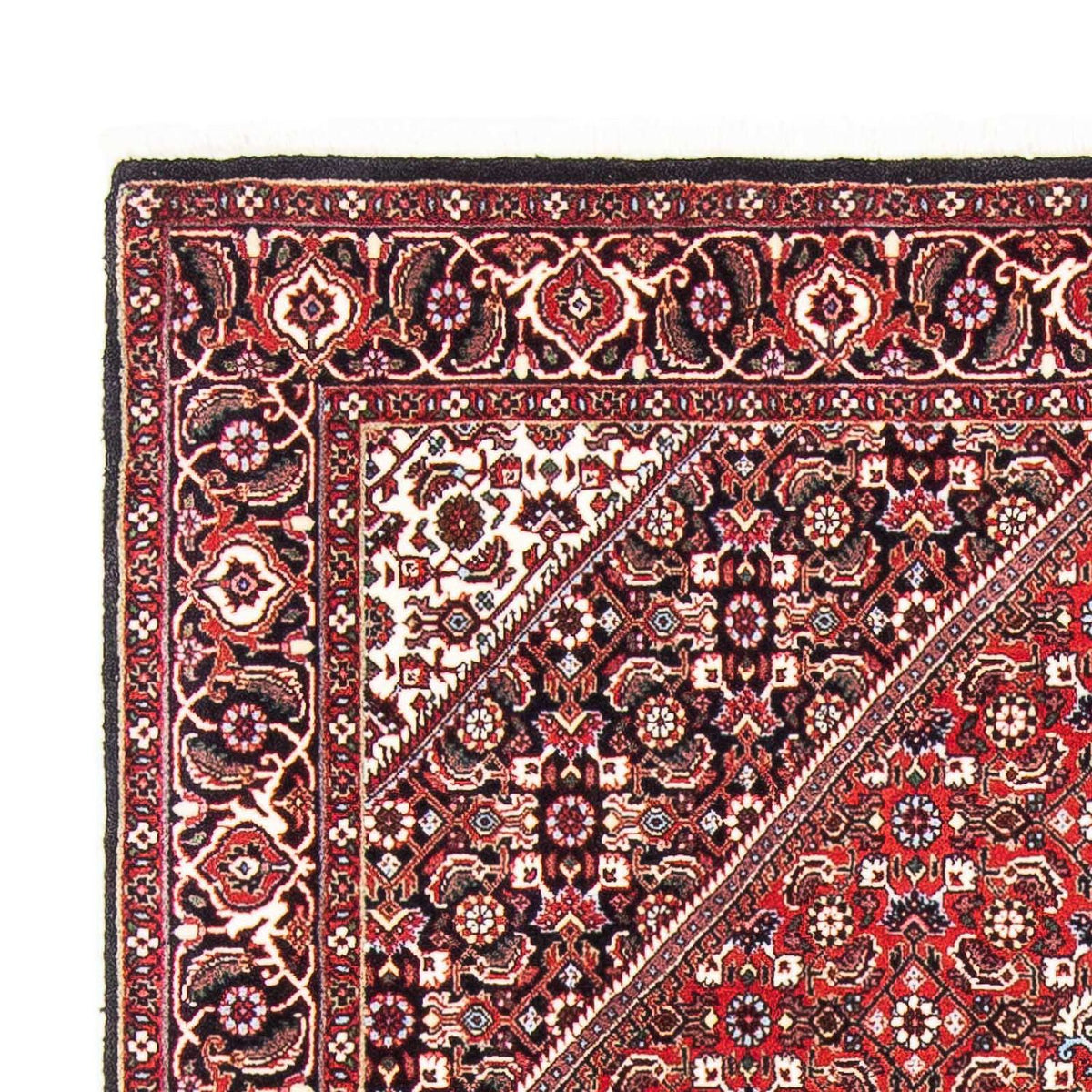 Alfombra persa - Bidjar - 180 x 113 cm - rojo