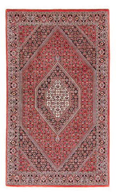 Alfombra persa - Bidjar - 181 x 110 cm - rojo