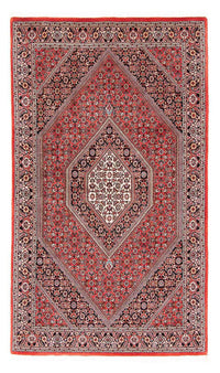 Alfombra persa - Bidjar - 181 x 110 cm - rojo