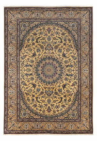 Alfombra Persa - Nain - Real - 353 x 255 cm - beige oscuro