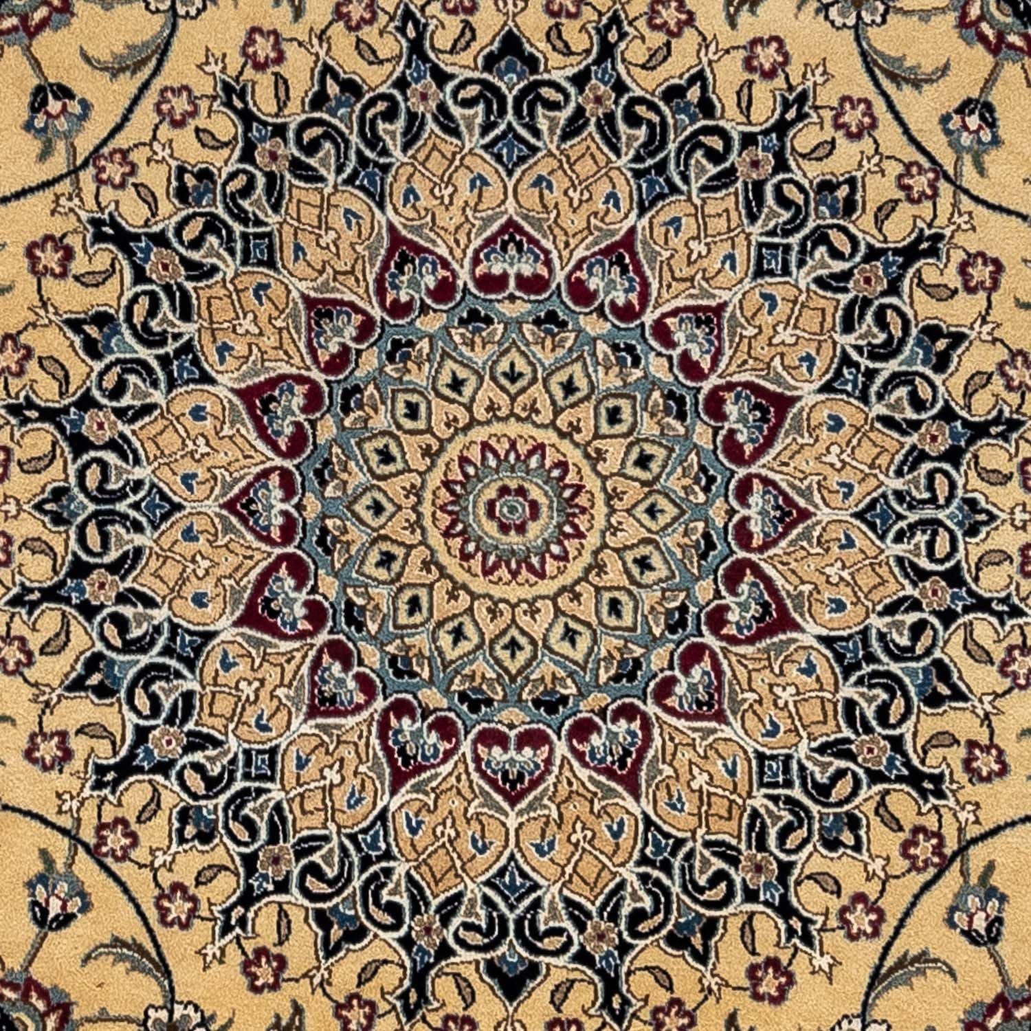 Alfombra Persa - Nain - Real - 353 x 255 cm - beige oscuro