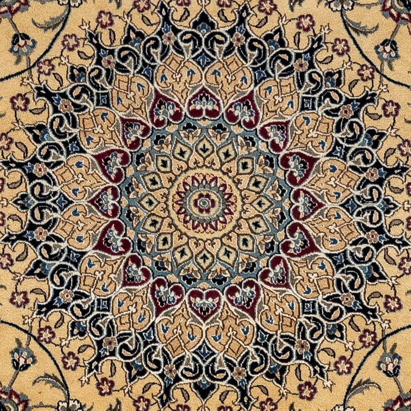 Alfombra Persa - Nain - Real - 353 x 255 cm - beige oscuro