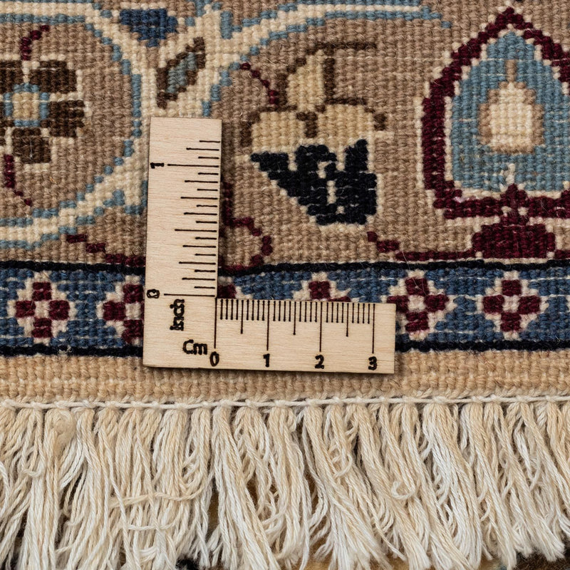 Alfombra Persa - Nain - Real - 353 x 255 cm - beige oscuro