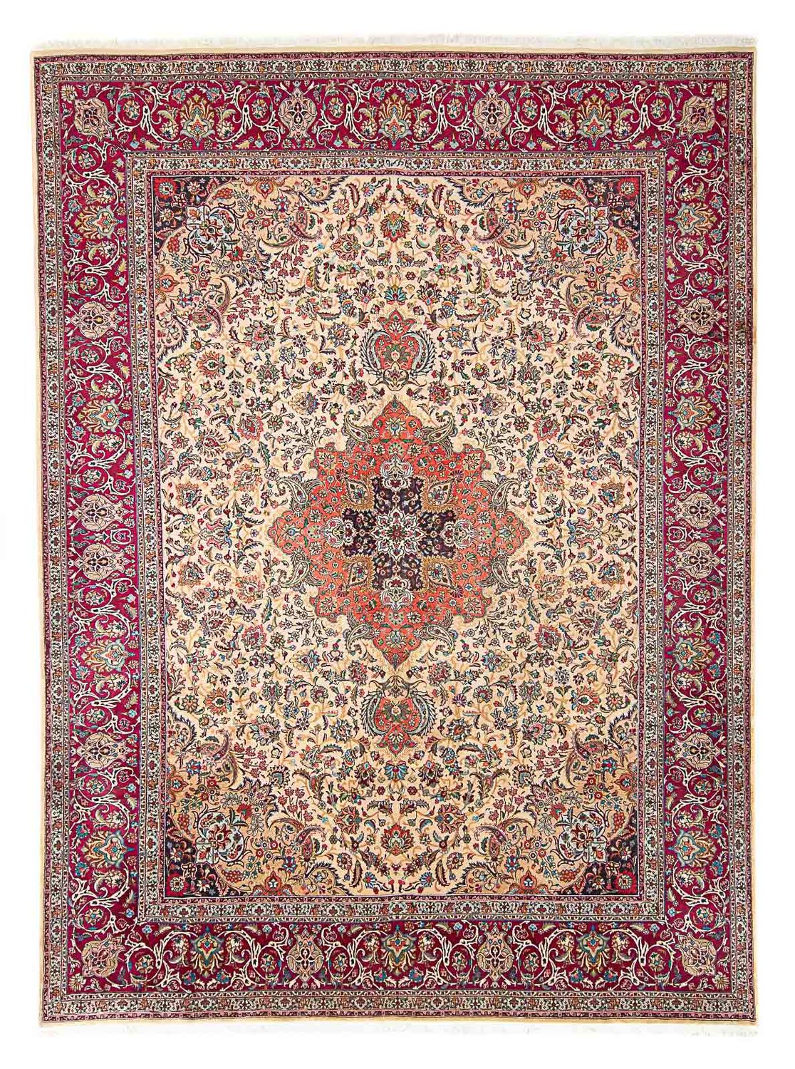 Alfombra Persa - Tabriz - Real - 395 x 298 cm - beige