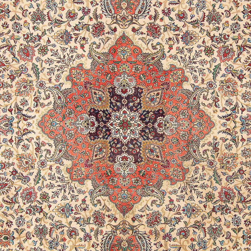 Alfombra Persa - Tabriz - Real - 395 x 298 cm - beige
