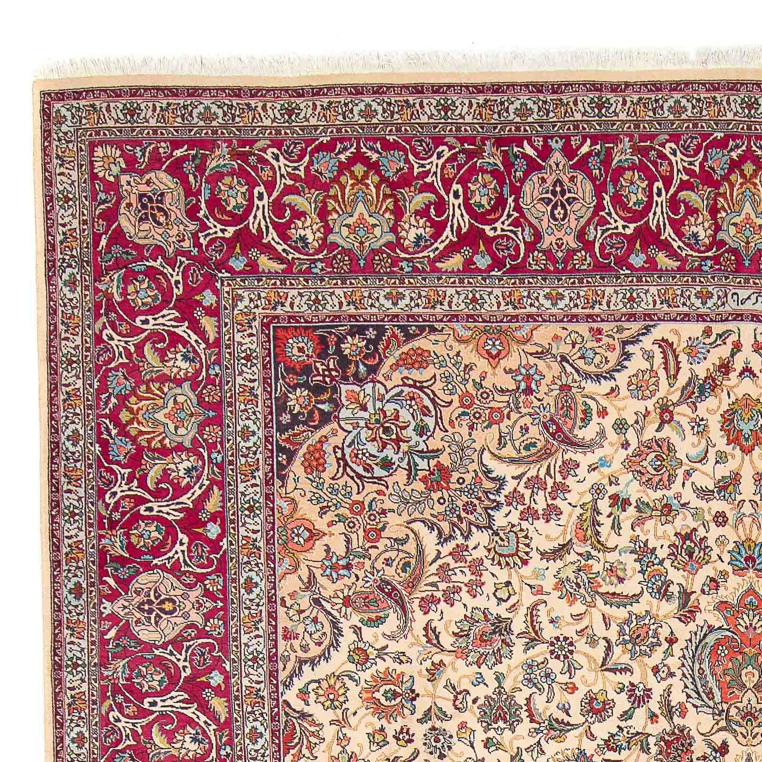 Alfombra Persa - Tabriz - Real - 395 x 298 cm - beige