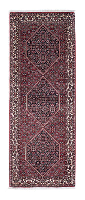 Alfombra de pasillo Alfombra persa - Bidjar - 198 x 73 cm - rojo