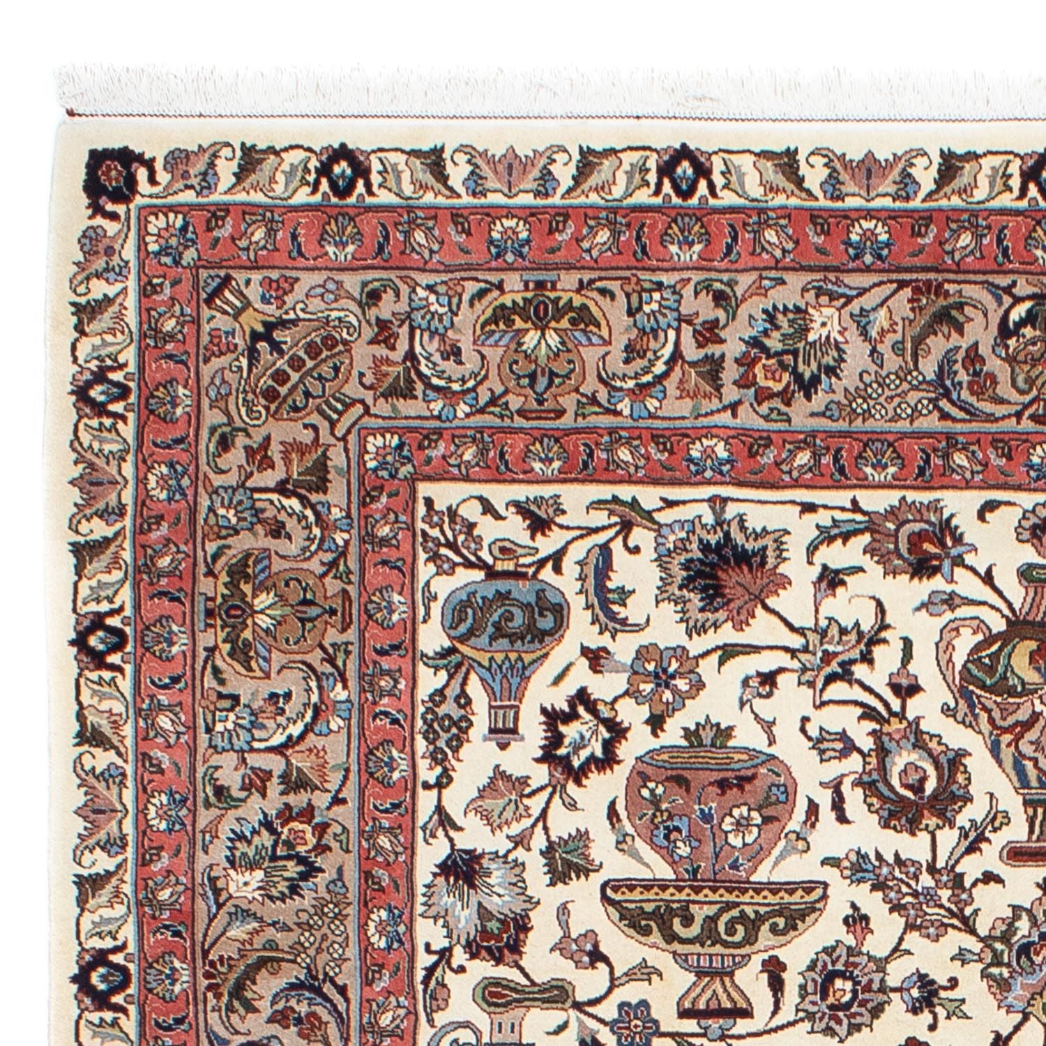 Alfombra persa - Clásica - 295 x 201 cm - beige