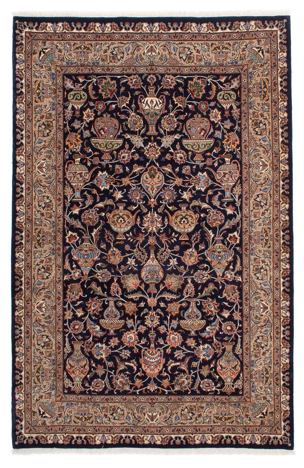 Alfombra persa - Clásica - 290 x 203 cm - negro