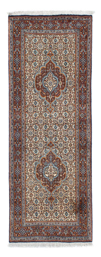 Alfombra de pasillo Alfombra persa - Clásica - 196 x 73 cm - beige