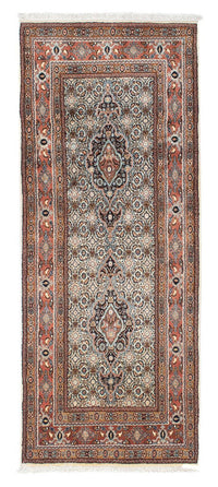 Alfombra de pasillo Alfombra persa - Clásica - 195 x 78 cm - beige