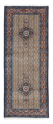 Alfombra de pasillo Alfombra persa - Clásica - 195 x 77 cm - azul oscuro