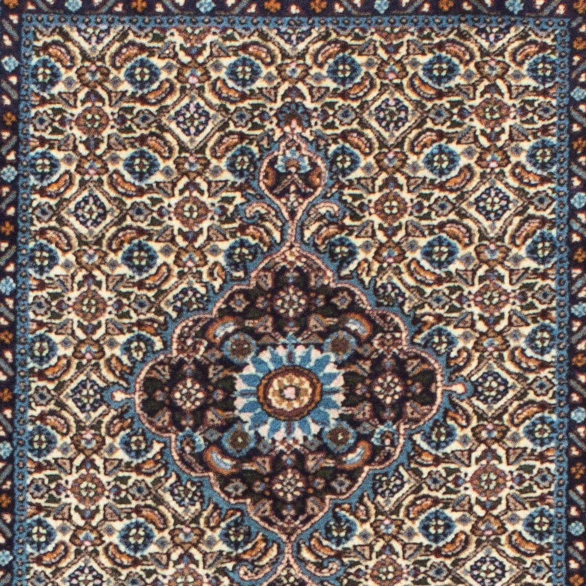 Alfombra de pasillo Alfombra persa - Clásica - 195 x 77 cm - azul oscuro