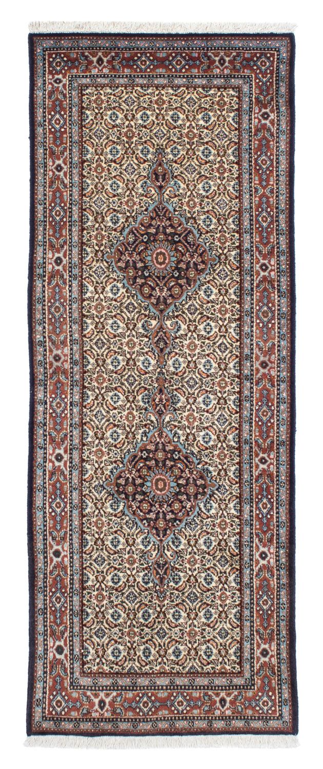 Alfombra de pasillo Alfombra persa - Clásica - 203 x 75 cm - beige