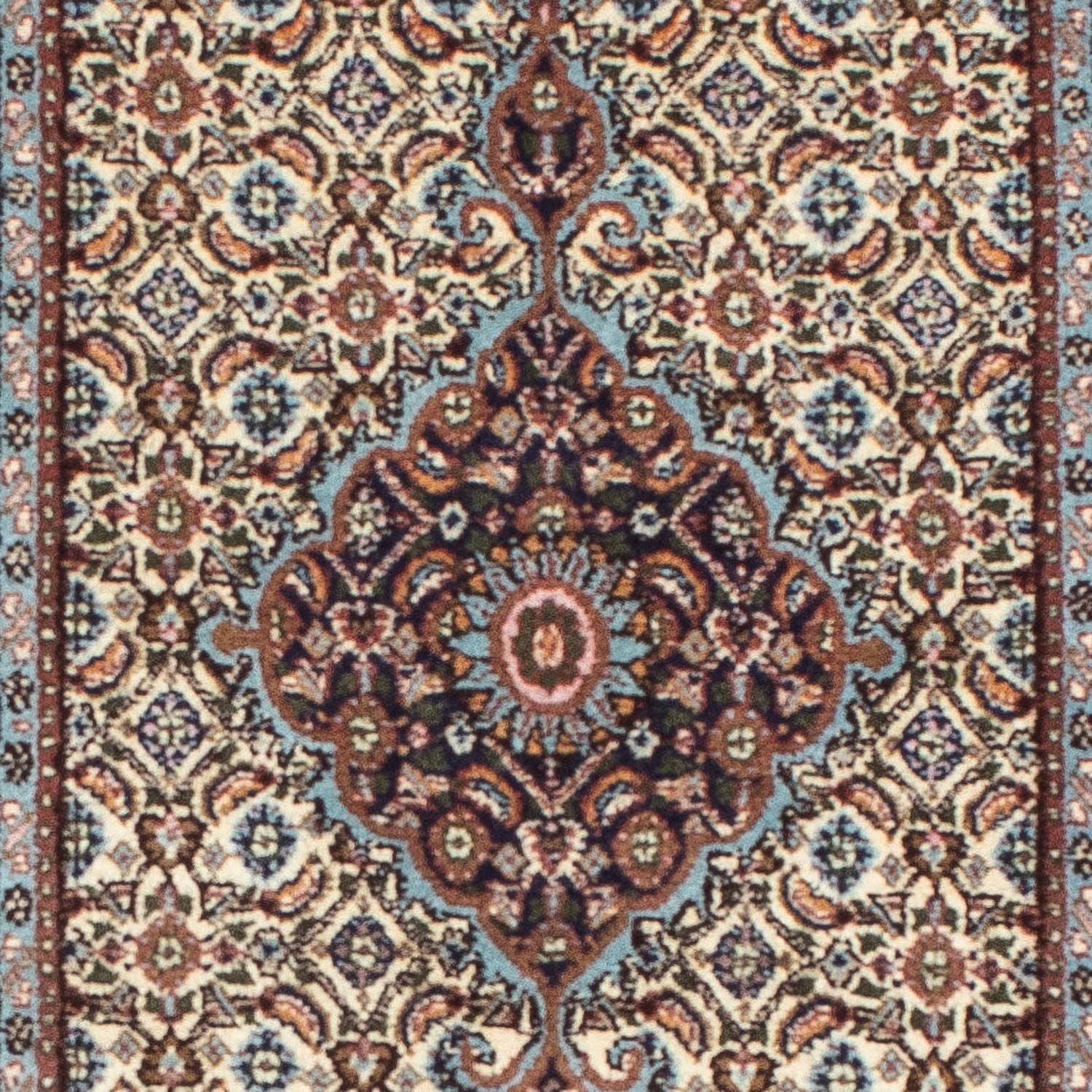 Alfombra de pasillo Alfombra persa - Clásica - 203 x 75 cm - beige