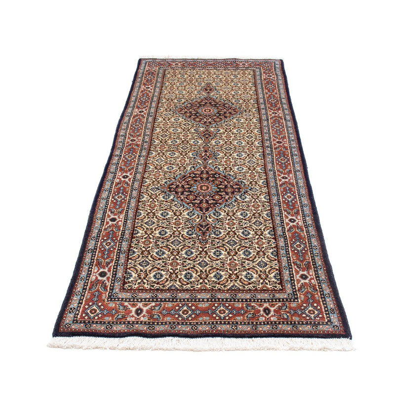 Alfombra de pasillo Alfombra persa - Clásica - 203 x 75 cm - beige