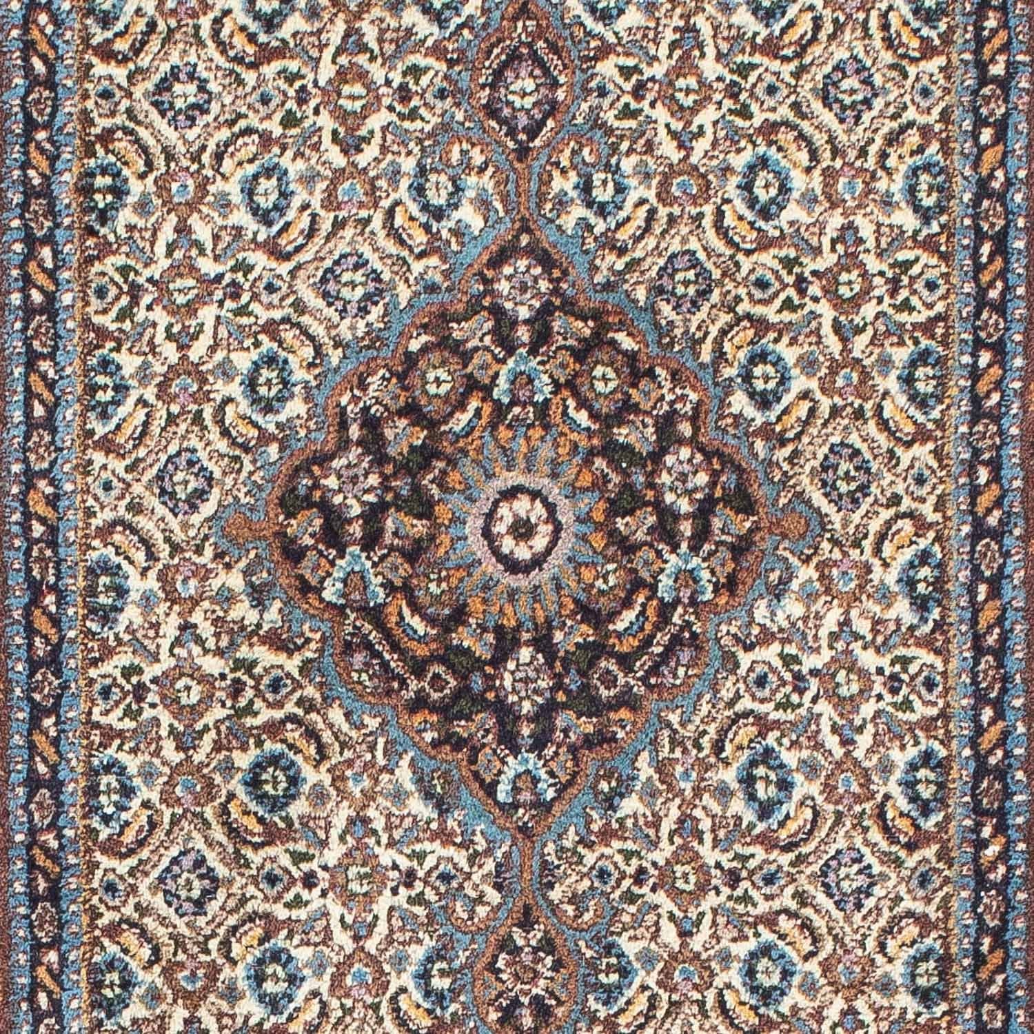 Alfombra de pasillo Alfombra persa - Clásica - 197 x 75 cm - beige