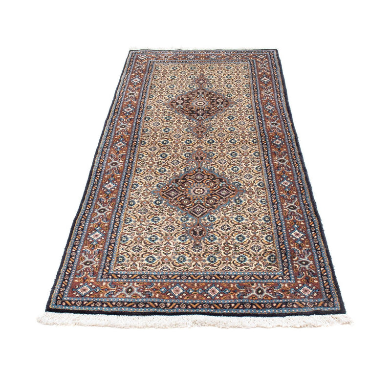 Alfombra de pasillo Alfombra persa - Clásica - 197 x 75 cm - beige