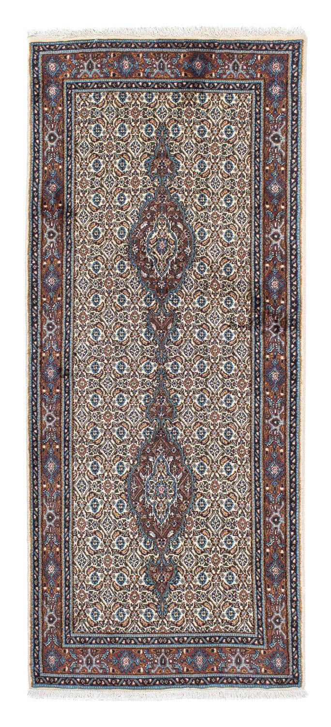 Alfombra de pasillo Alfombra persa - Clásica - 193 x 77 cm - beige