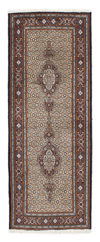 Alfombra de pasillo Alfombra persa - Clásica - 196 x 78 cm - beige