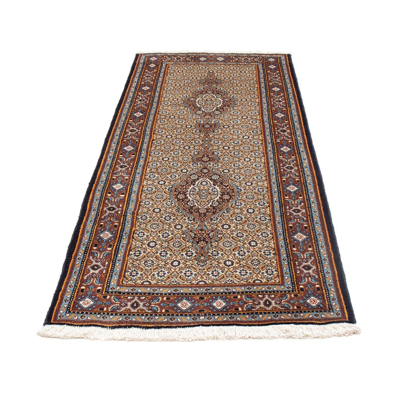 Alfombra de pasillo Alfombra persa - Clásica - 196 x 78 cm - beige