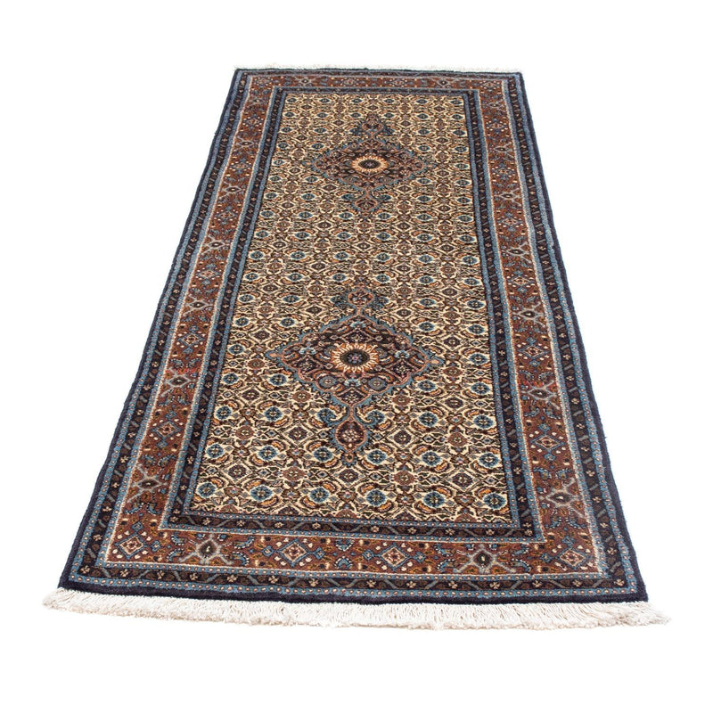 Alfombra de pasillo Alfombra persa - Clásica - 197 x 74 cm - beige
