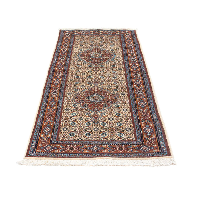 Alfombra de pasillo Alfombra persa - Clásica - 190 x 77 cm - beige