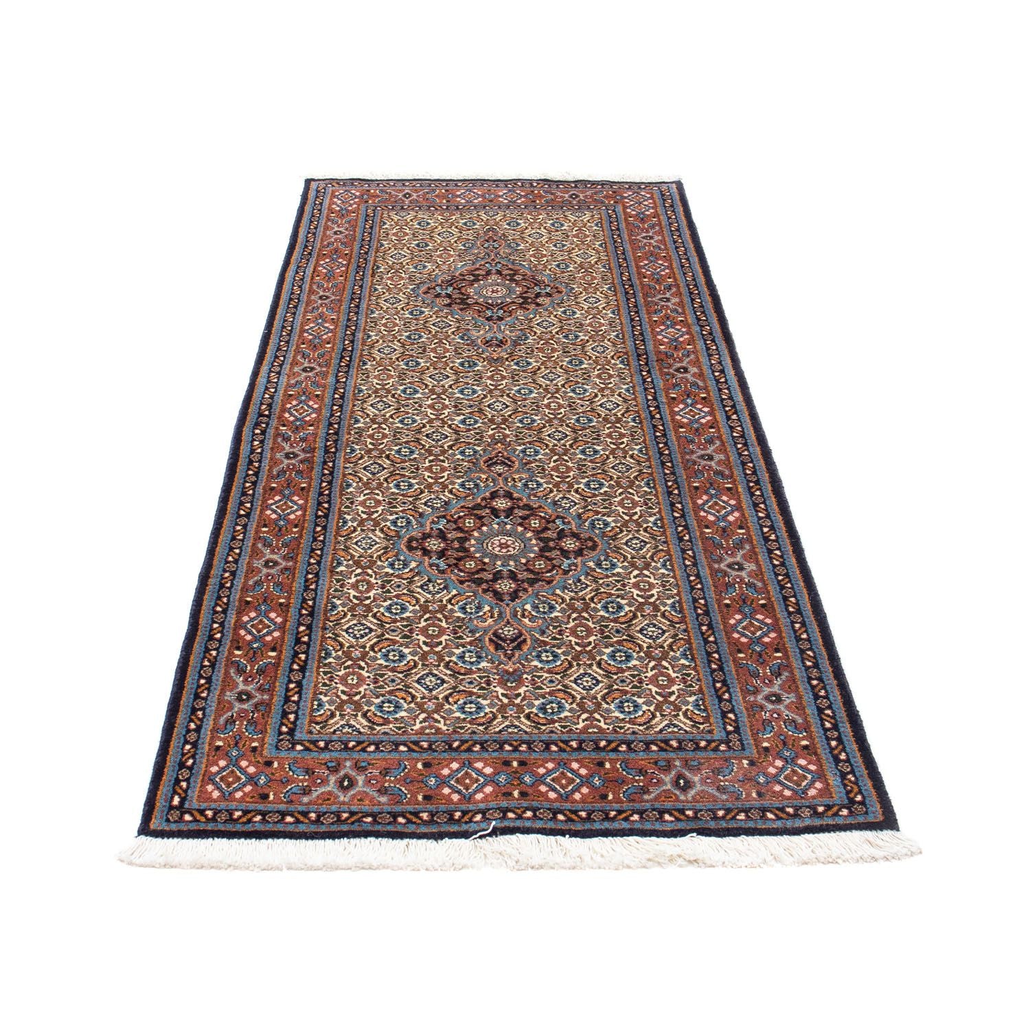 Alfombra de pasillo Alfombra persa - Clásica - 190 x 80 cm - beige