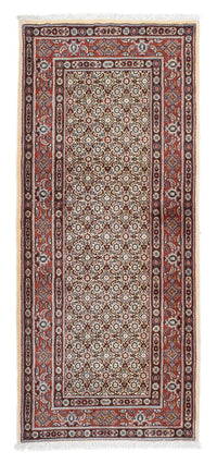 Alfombra de pasillo Alfombra persa - Clásica - 195 x 84 cm - beige
