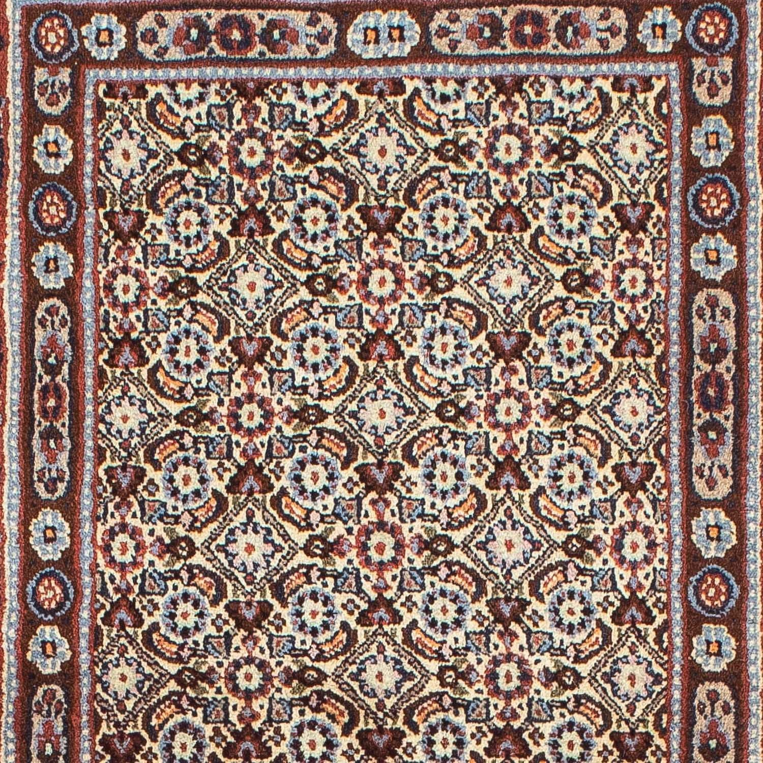 Alfombra de pasillo Alfombra persa - Clásica - 195 x 84 cm - beige