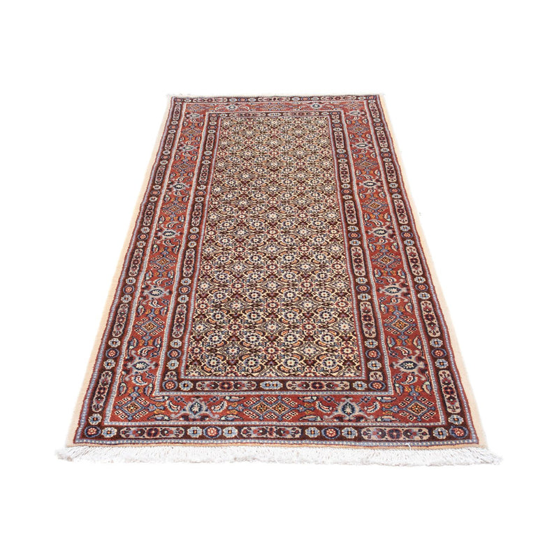 Alfombra de pasillo Alfombra persa - Clásica - 195 x 84 cm - beige