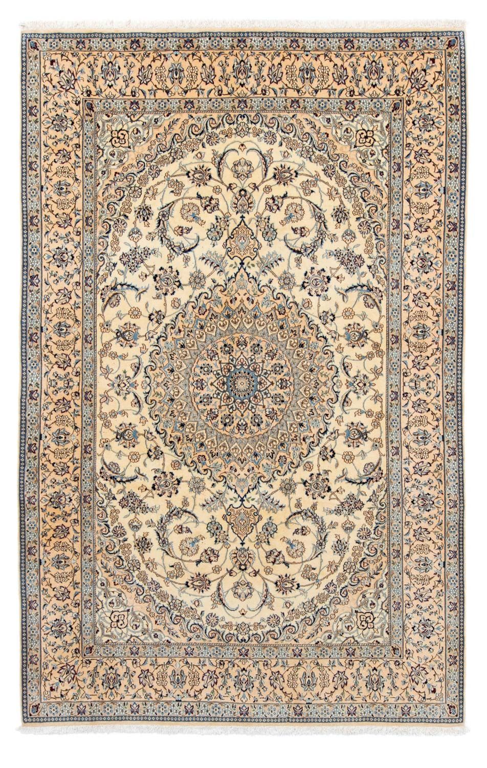 Alfombra Persa - Nain - Real - 294 x 198 cm - beige