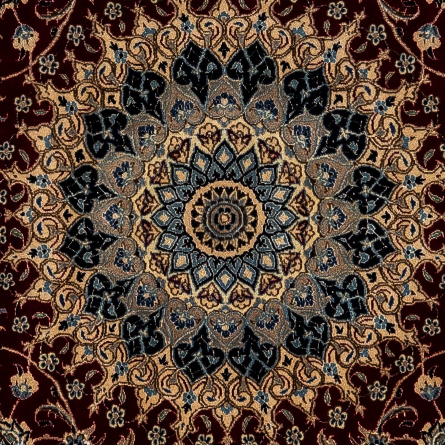 Alfombra Persa - Nain - Real - 344 x 248 cm - negro