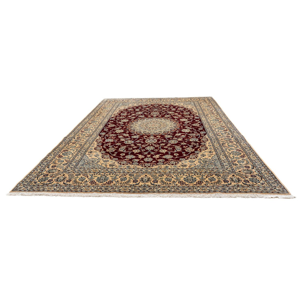 Alfombra Persa - Nain - Real - 348 x 250 cm - negro