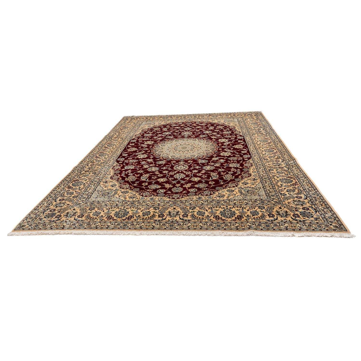 Alfombra Persa - Nain - Real - 345 x 248 cm - negro