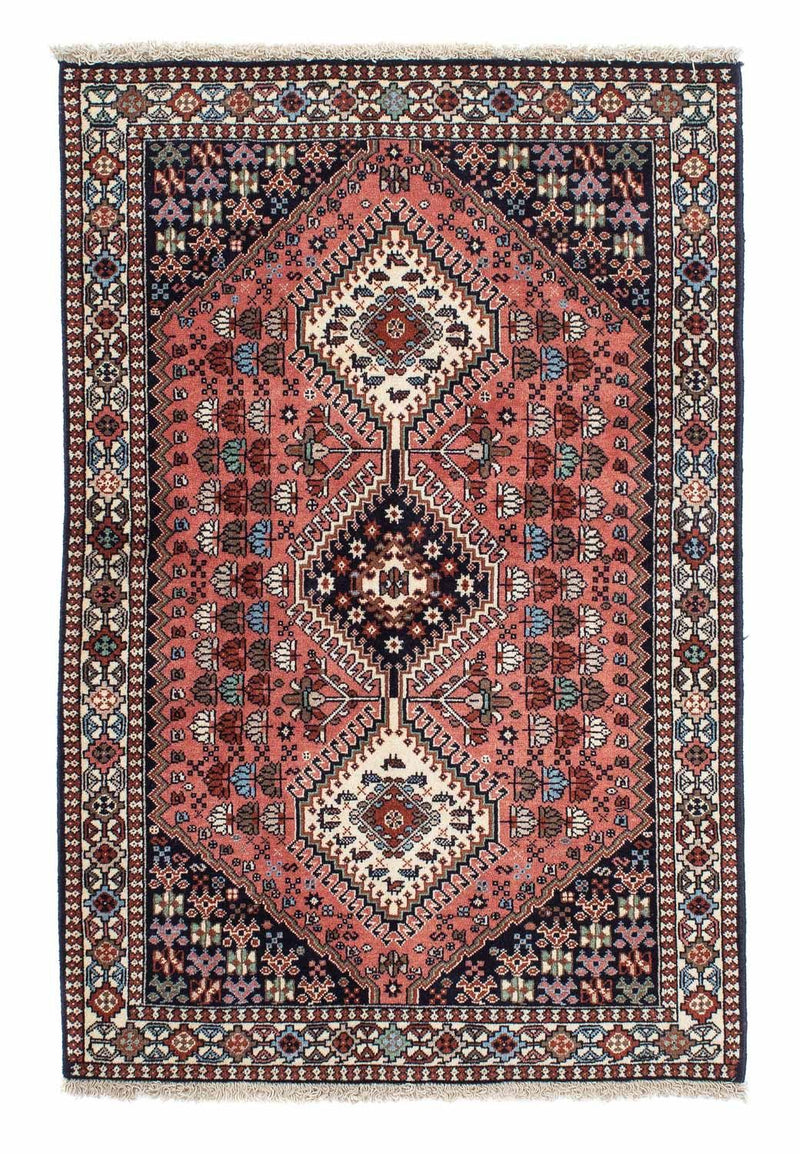 Alfombra persa - Nómada - 148 x 102 cm - rojo claro