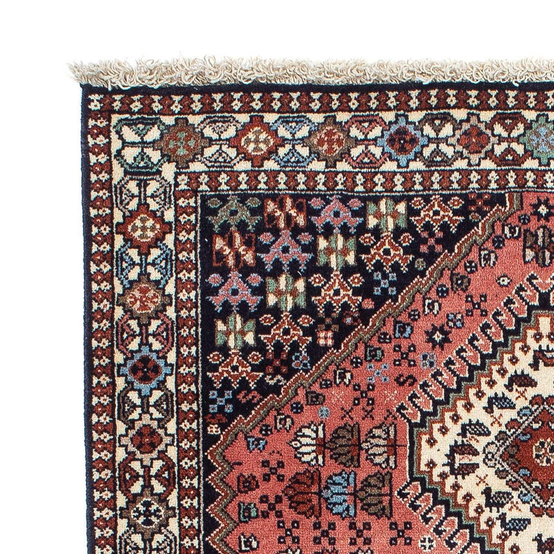 Alfombra persa - Nómada - 148 x 102 cm - rojo claro