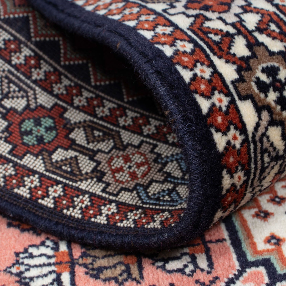 Alfombra persa - Nómada - 148 x 102 cm - rojo claro