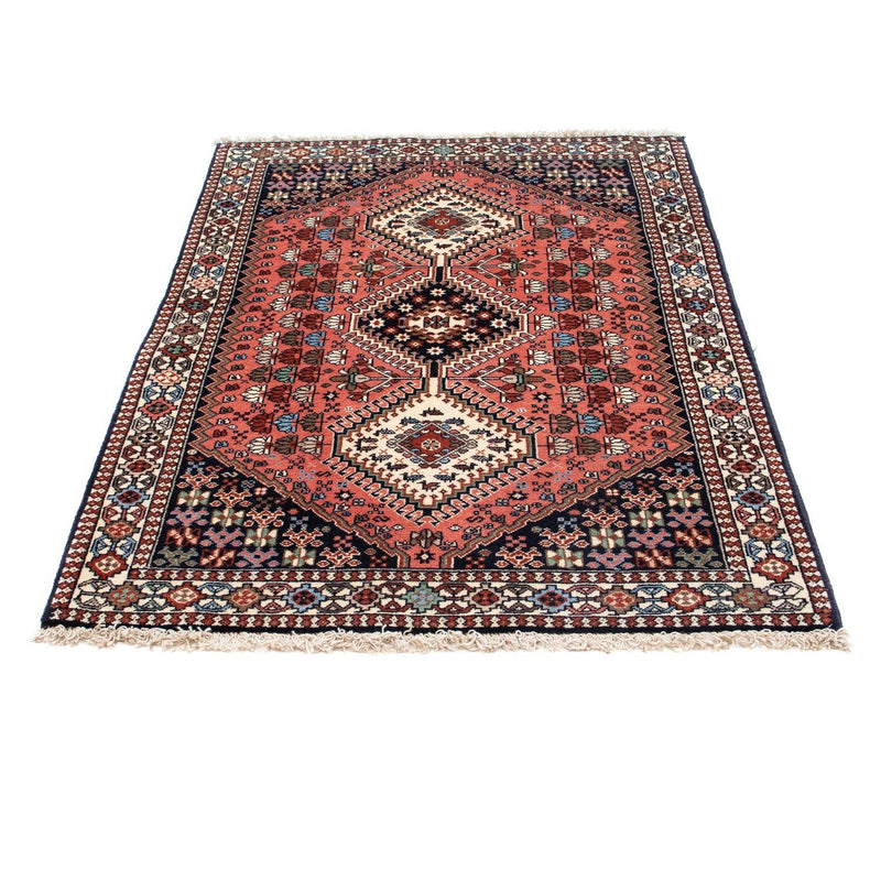 Alfombra persa - Nómada - 148 x 102 cm - rojo claro