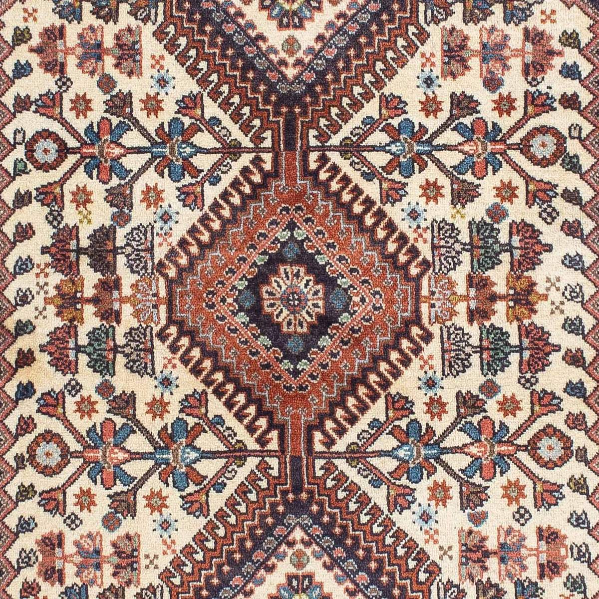 Alfombra persa - Nómada - 158 x 102 cm - beige