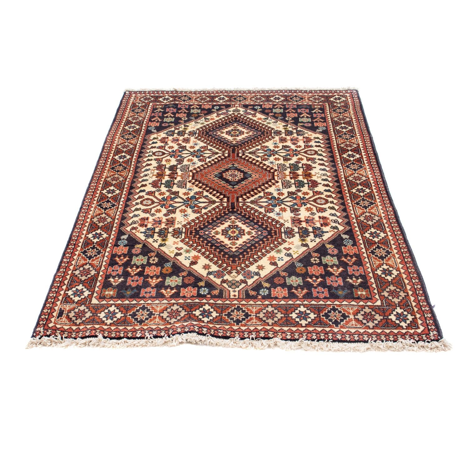 Alfombra persa - Nómada - 158 x 102 cm - beige