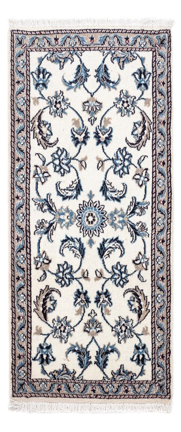Alfombra persa - Nain - 148 x 68 cm - beige