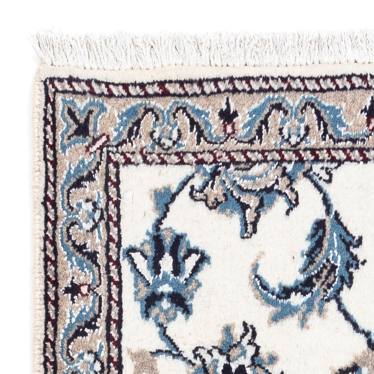 Alfombra persa - Nain - 148 x 68 cm - beige