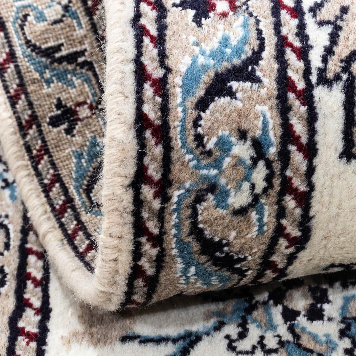 Alfombra persa - Nain - 148 x 68 cm - beige