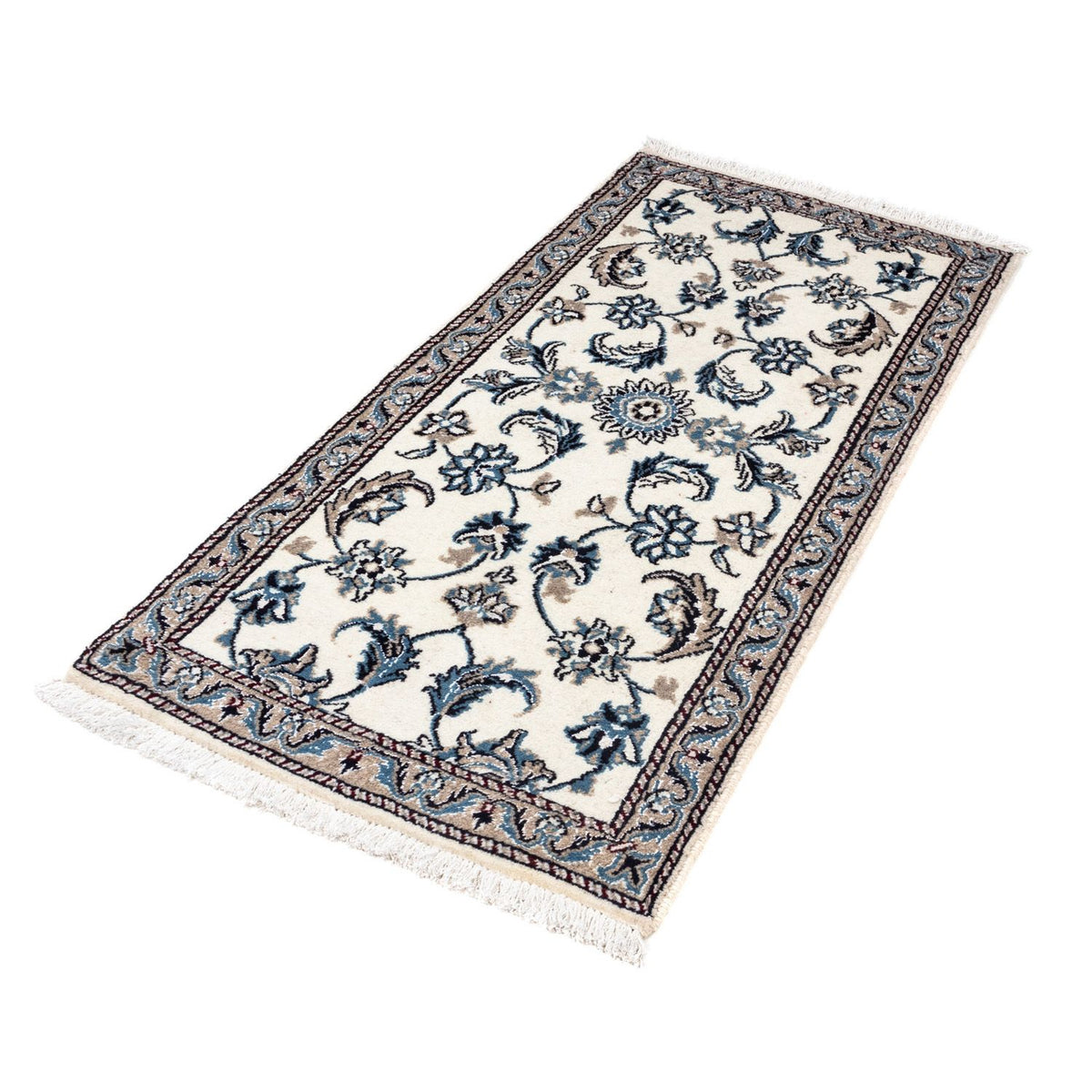 Alfombra persa - Nain - 148 x 68 cm - beige